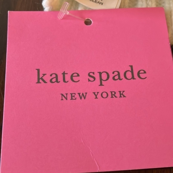 Kate Spade: French Cream Cable Knit Beanie/Hat - Picture 2 of 16
